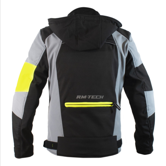 CHAMARRA RM TECH INSANE NEGRA/GRIS/FLUORESCENTE - Image 2