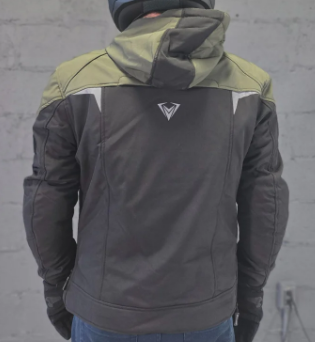 CHAMARRA GIACOMO URBAN ROAD NEGRO VERDE OLIVA - Image 2