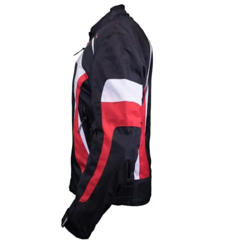 CHAMARRA RM TECH SP-1346 NEGRO/BLANCO/ROJO - Image 4