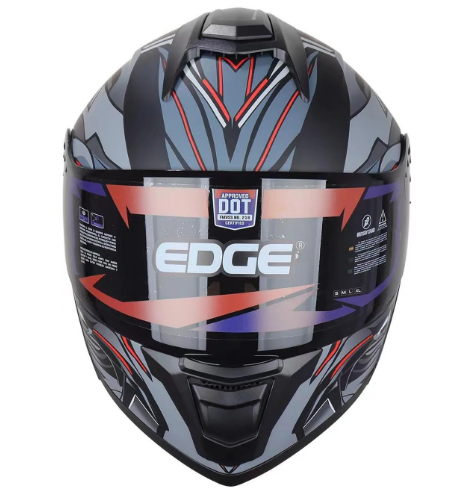CASCO EDGE ABATIBLE CERTIFICACION DOT/ECE BOSTON ESTEELIX GRIS - Image 3
