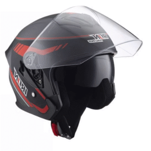 CASCO 3/4 ECE DOT IRON RACING DOBLE MICA IR292 BENJAMIN ROJO