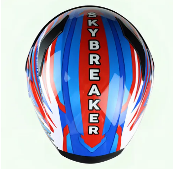 CASCO ABATIBLE BOSS AKYBREAKER AZUL/ROJO - Image 3