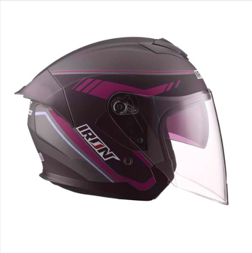 CASCO 3/4 ECE DOT IRON RACING DOBLE MICA IR 292 BENJAMIN ROSA - Image 3
