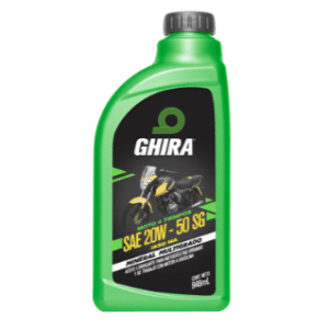 ACEITE GHIRA MOTO 4T SG 20W50 MINERAL JASO MA 946ML