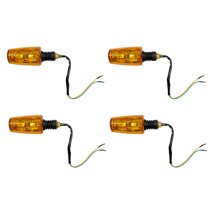 DIRECCIONALES DELANTERAS/TRASERAS DERECHA/IZQUIERDA SET ITALIKA FT 150 (13
-16), FT 125 (05-12) / HONDA CARGO 125 (97-13) 12V10W