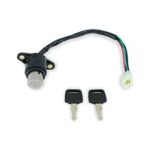INTERRUPTOR ENCENDIDO C/LLAVE SET ITALIKA DT 150 (20-21)/ DT 150 BASIC (18-20)/ FT 125 ROJA NUEVA (18-21)/ FT 150 GRAFITO (18-21) 12V