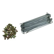 RAYO CON NIPLE TRASERO SET YAMAHA YBR 125 C EXPRESS (15-19)