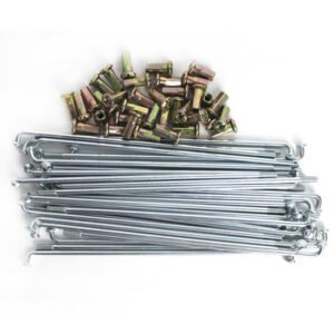 RAYO CON NIPLE TRASERO SET HONDA GL 150 CARGO (14-19) 9G 3.5MMX160MM